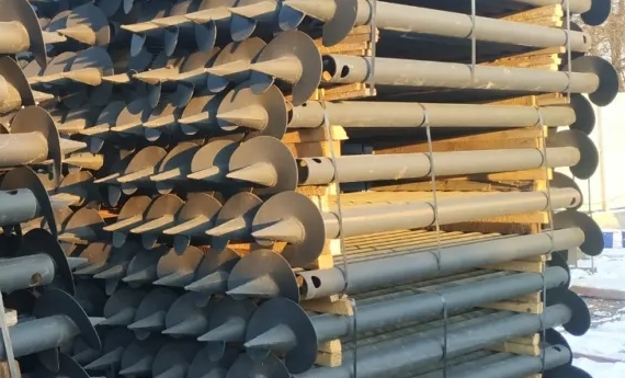 Винтовые сваи диаметром 57 мм