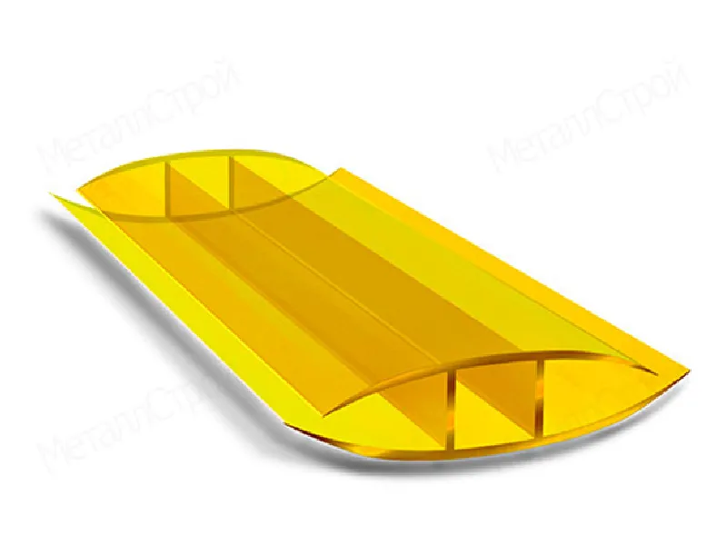 Профиль соединительный HP 8 мм желтый